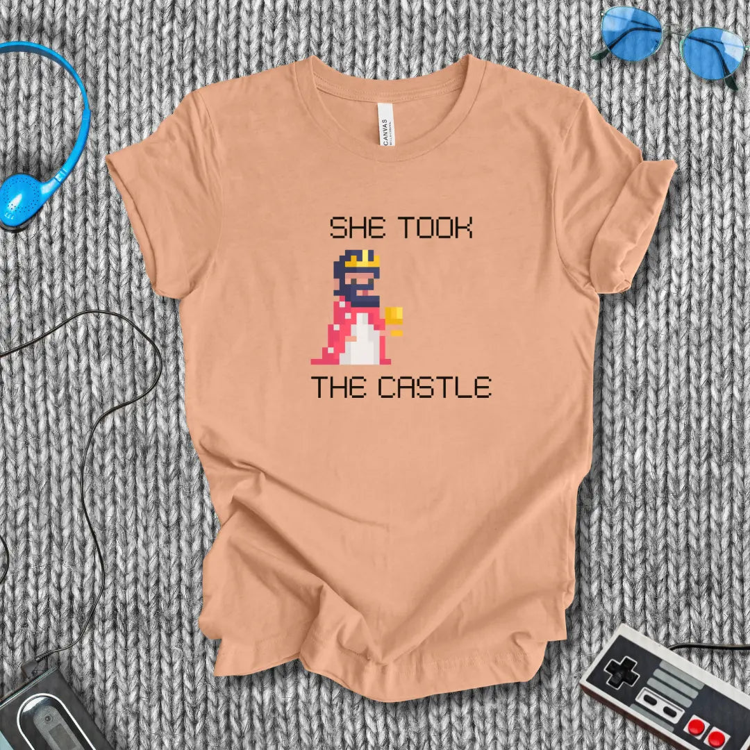 She Took the Castle T-Shirt Bella+Canvas