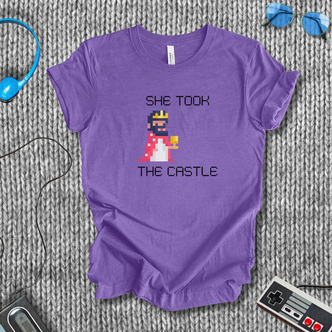 She Took the Castle T-Shirt Bella+Canvas