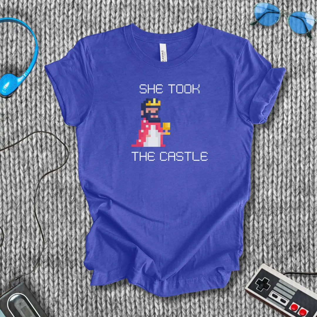 She Took the Castle T-Shirt Bella+Canvas