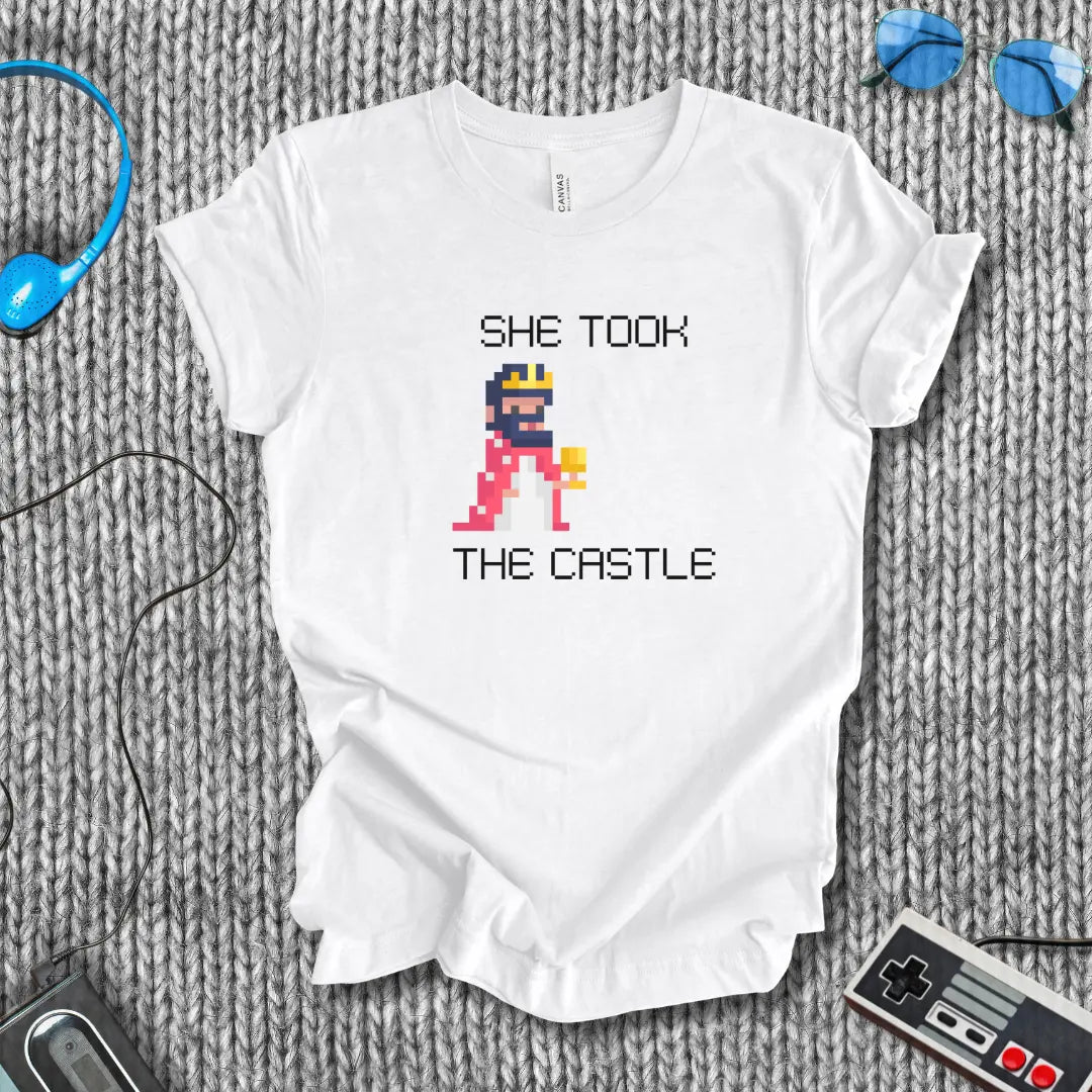 She Took the Castle T-Shirt Bella+Canvas