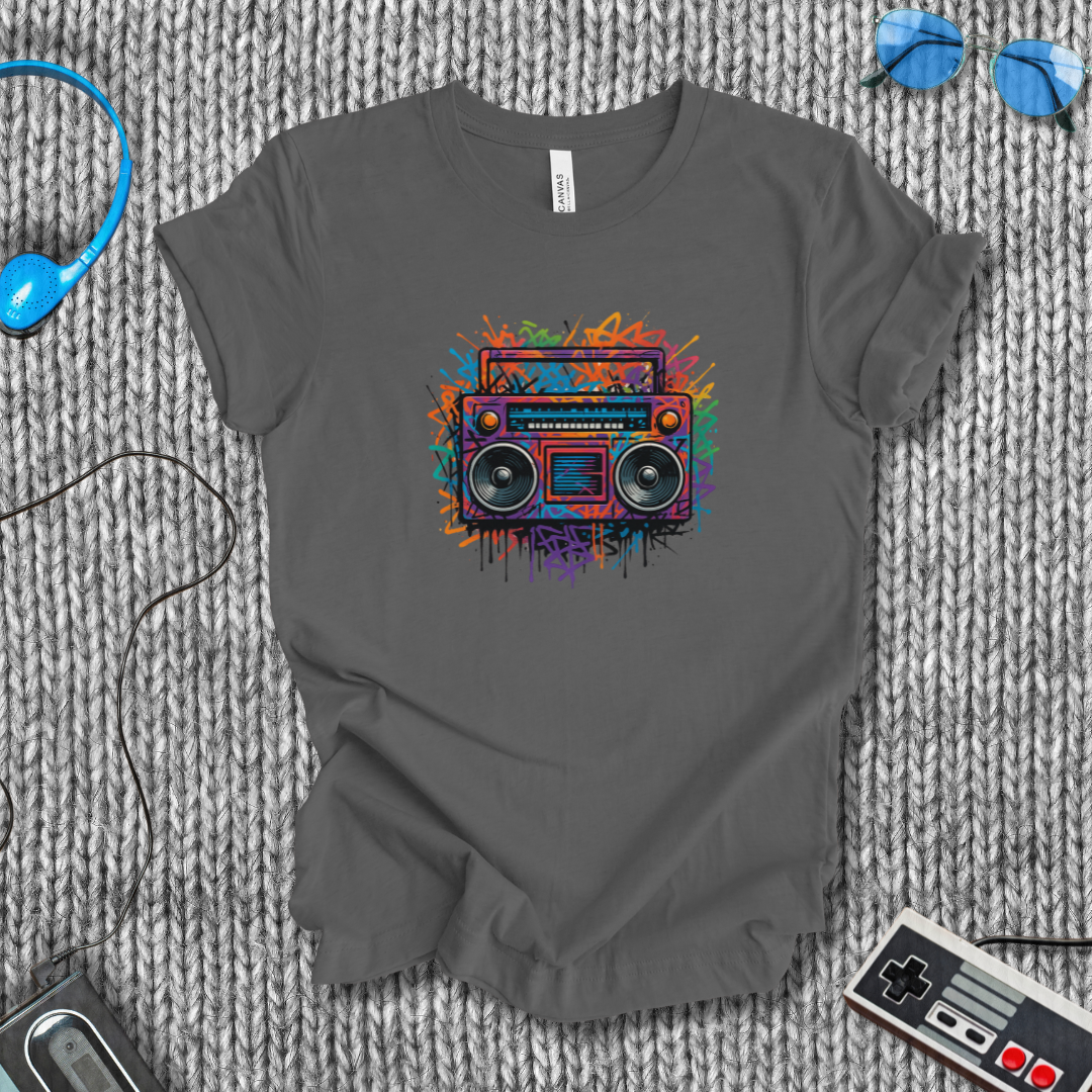 Graffiti Boombox T-Shirt