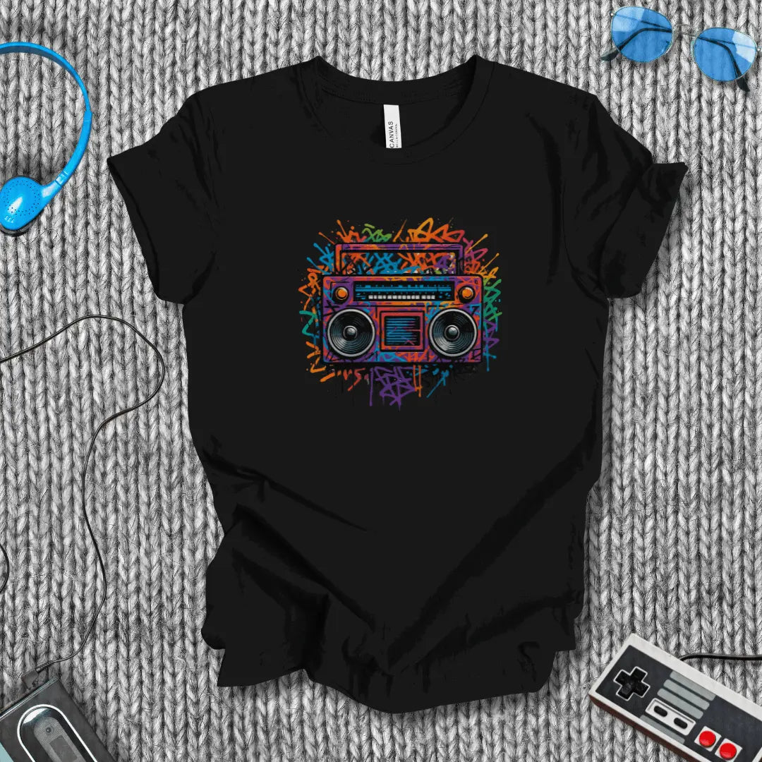 Graffiti Boombox T-Shirt