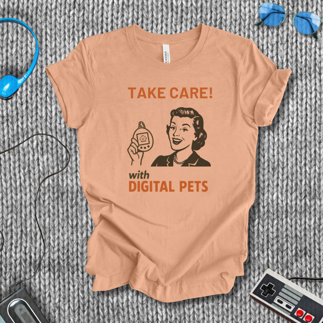 Care Instructions Included T-Shirt