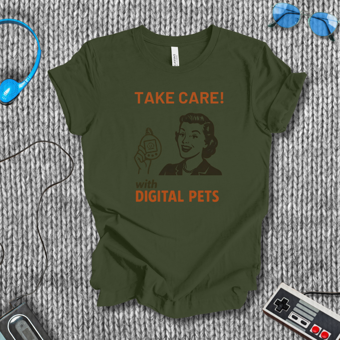 Care Instructions Included T-Shirt