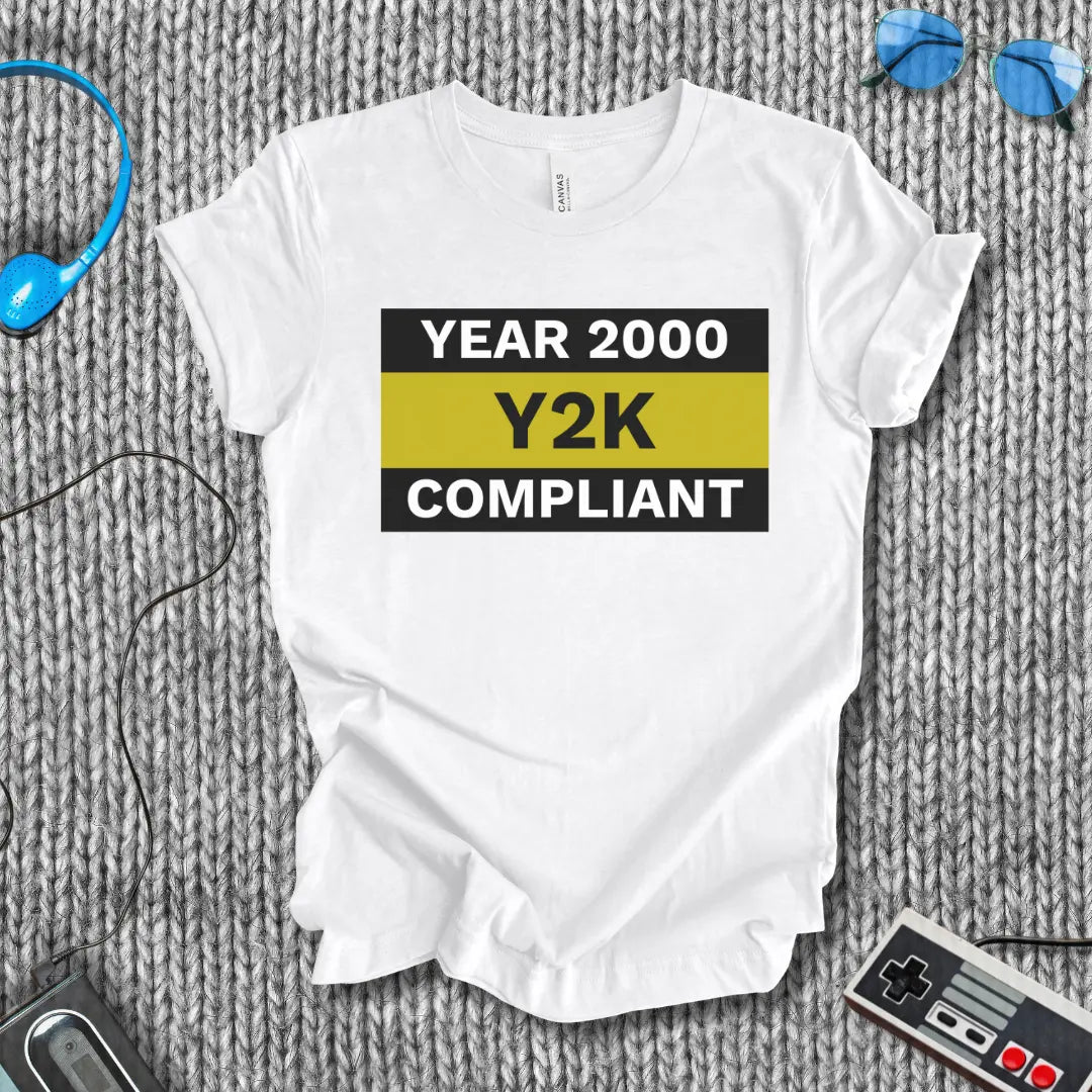 Y2K Compliant T-Shirt Bella+Canvas