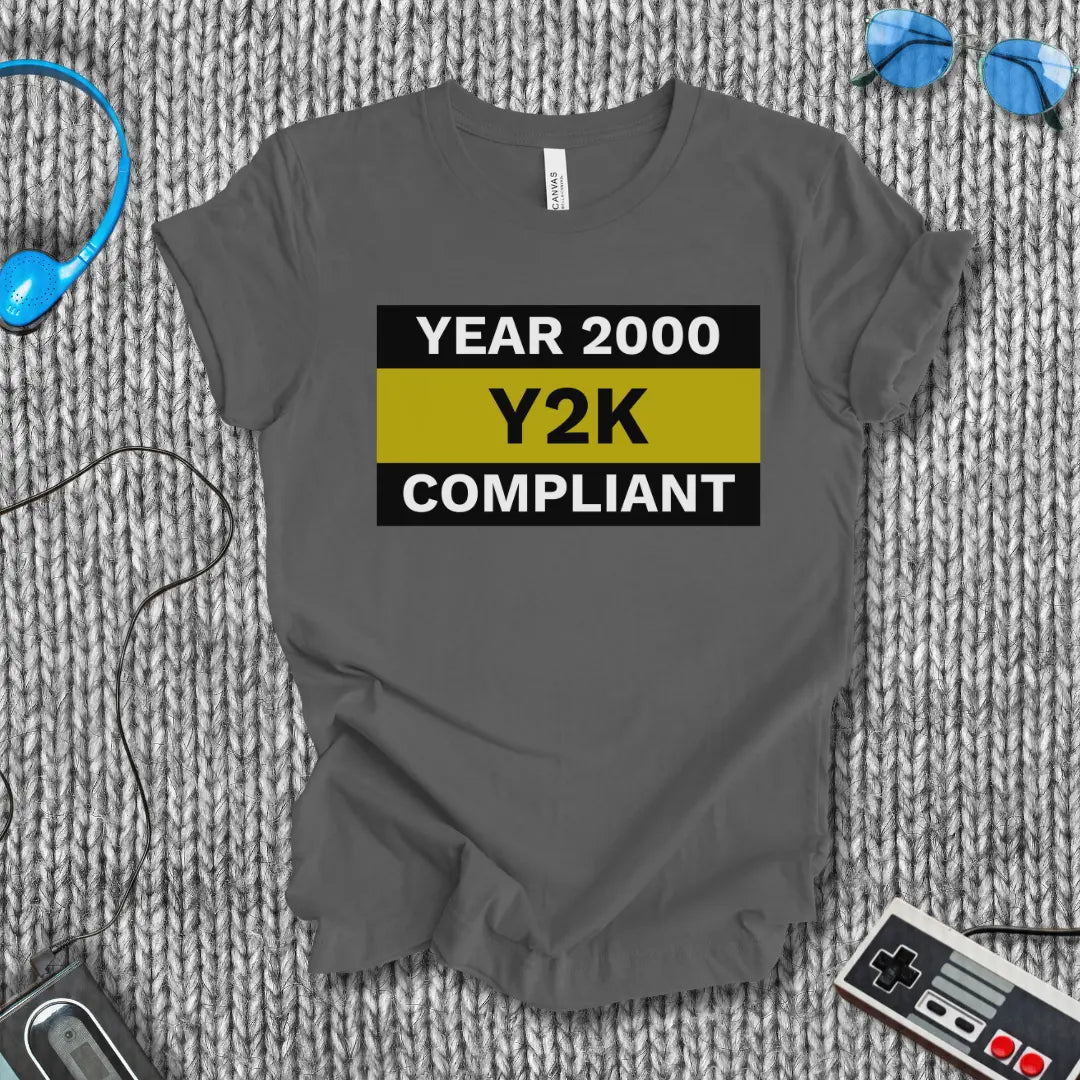 Y2K Compliant T-Shirt Bella+Canvas