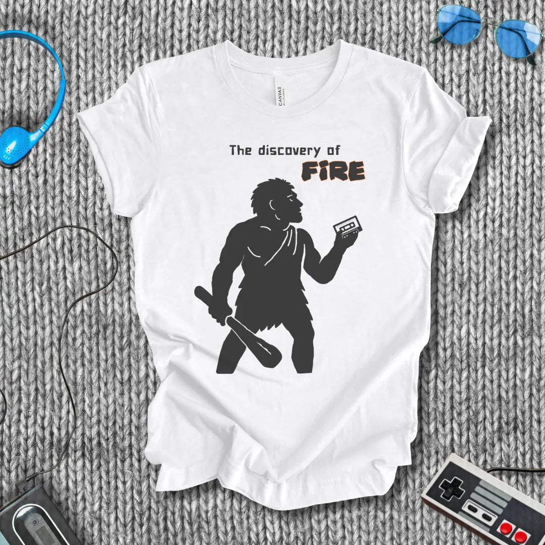 Discovering Fire T-Shirt Bella+Canvas
