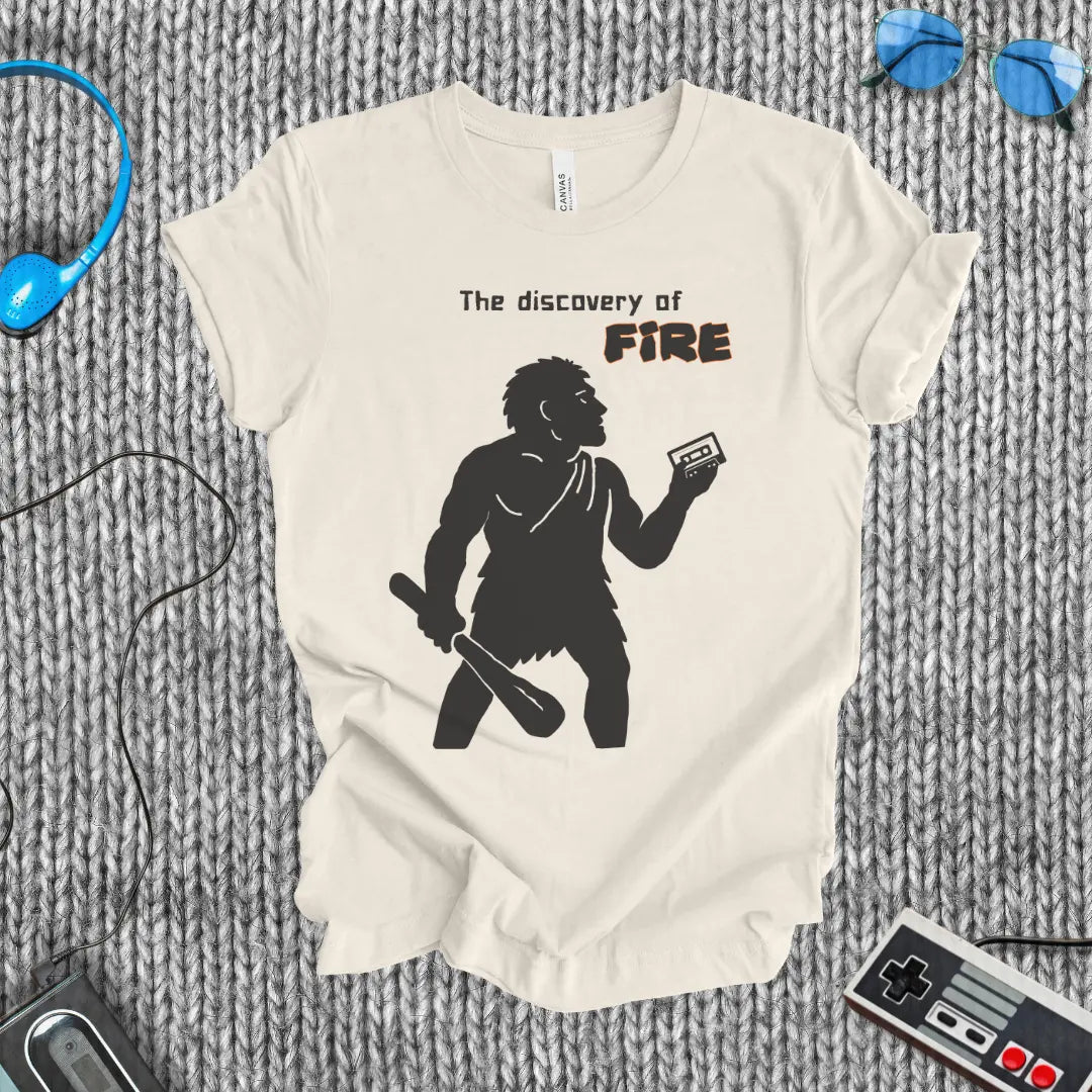 Discovering Fire T-Shirt Bella+Canvas