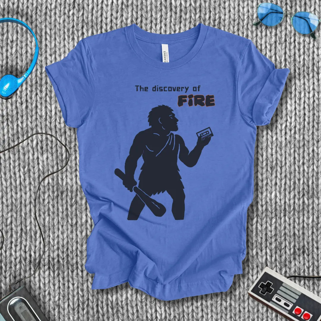 Discovering Fire T-Shirt Bella+Canvas