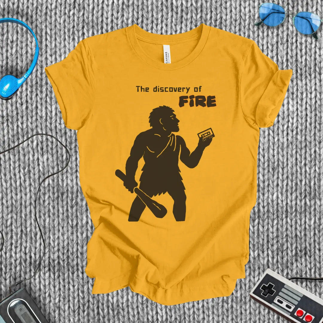 Discovering Fire T-Shirt Bella+Canvas