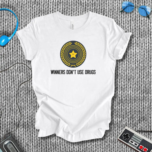 Winners Don't Use Drugs T-Shirt Bella+Canvas