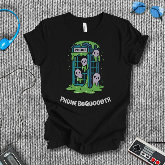 Phone Booth Ghost T-shirt Printify