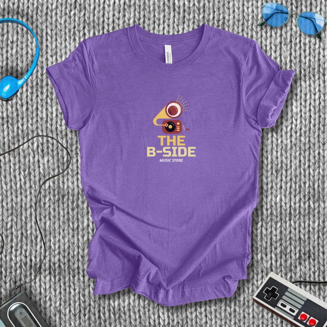 B-Side Record Store T-Shirt Printify