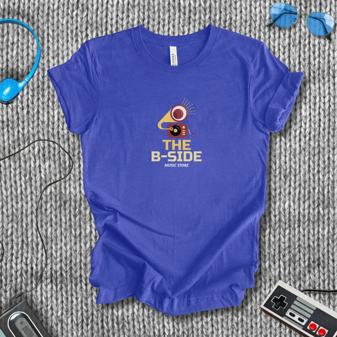 B-Side Record Store T-Shirt Printify