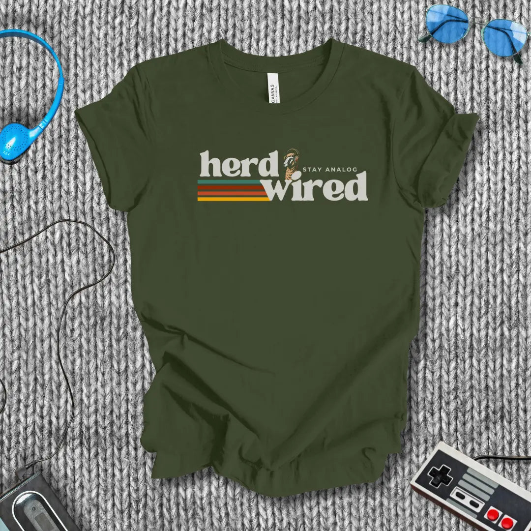 Herd Wired T-Shirt Printify