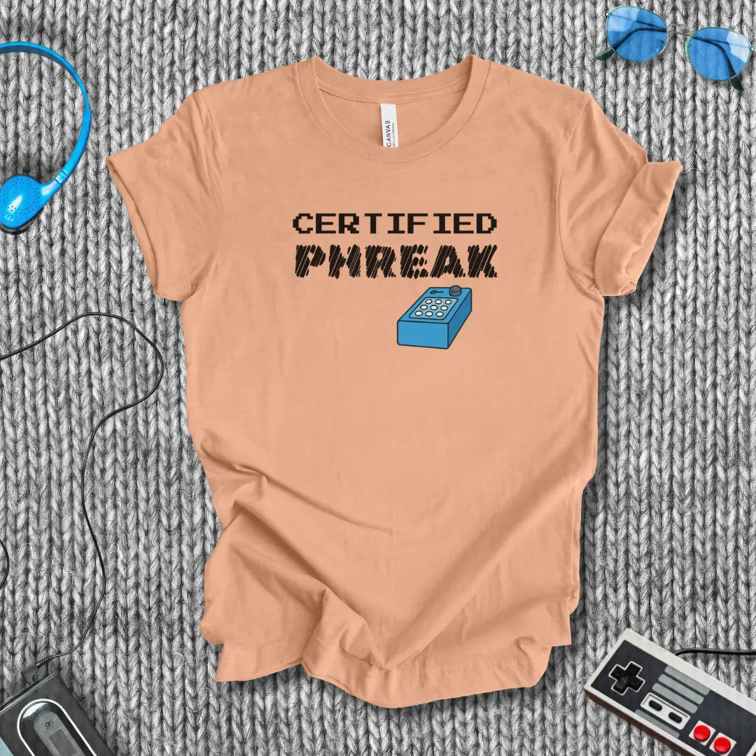 Certified Phreak Hacker T-Shirt Printify