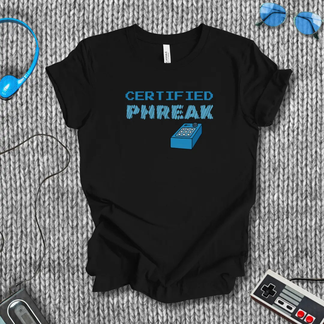 Certified Phreak Hacker T-Shirt Printify