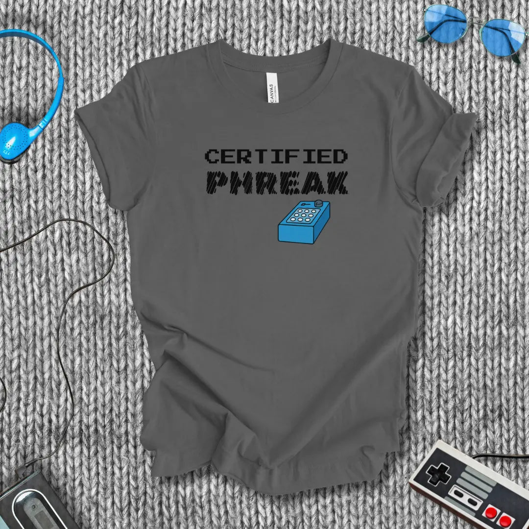 Certified Phreak Hacker T-Shirt Printify