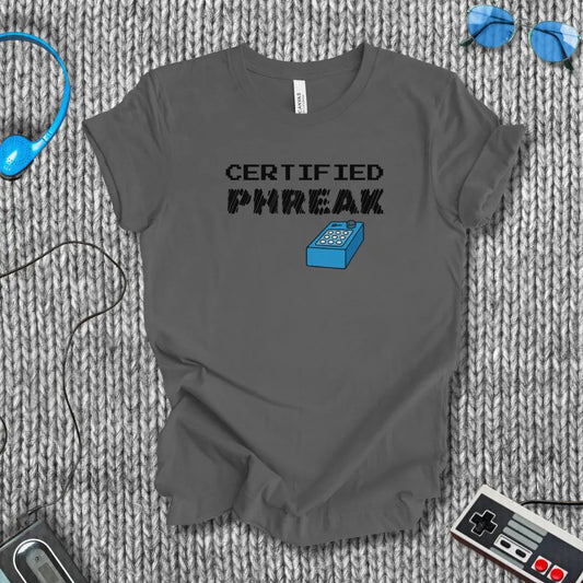 Certified Phreak Hacker T-Shirt Printify