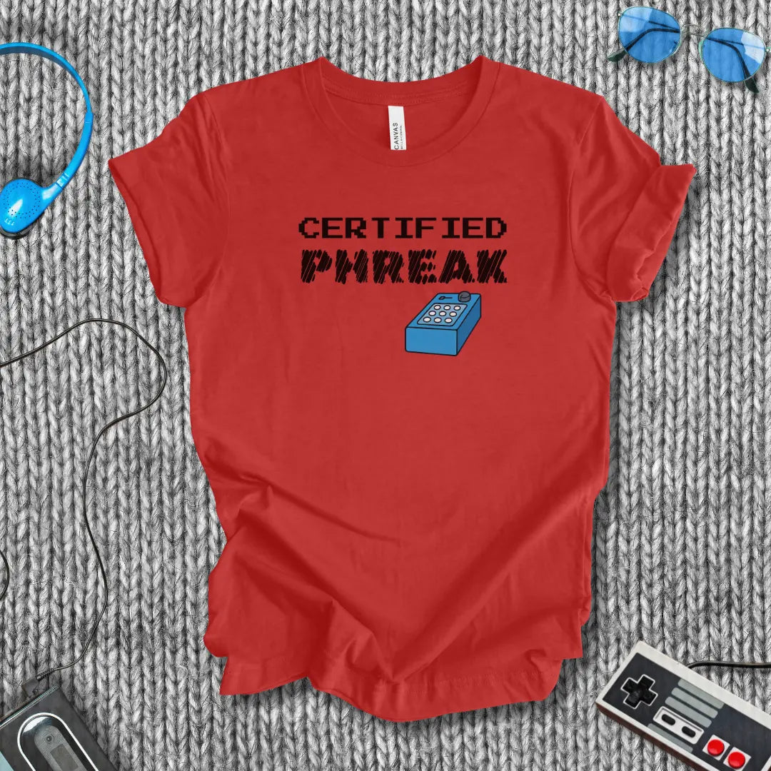 Certified Phreak Hacker T-Shirt Printify