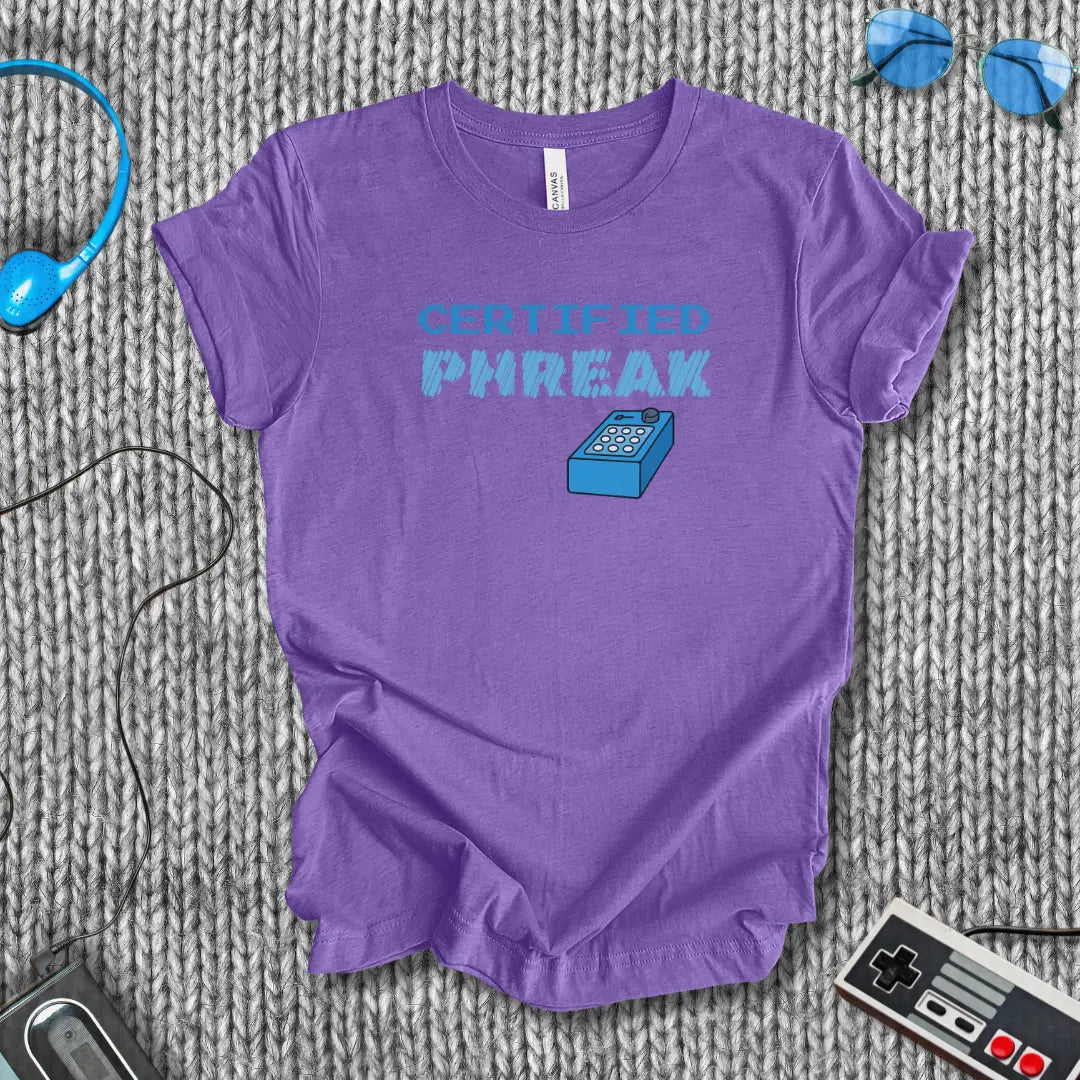 Certified Phreak Hacker T-Shirt Printify