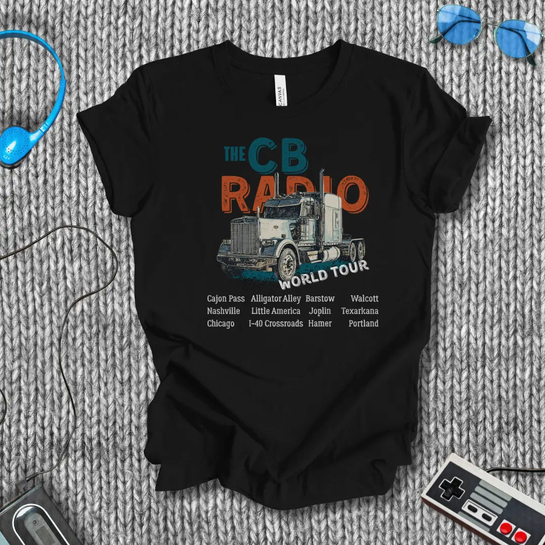 CB Radio Tour T-Shirt Printify