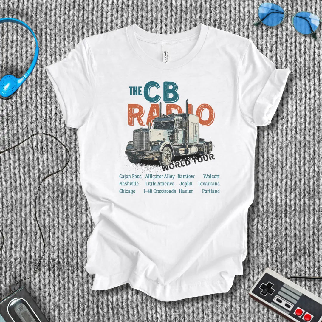 CB Radio Tour T-Shirt Printify