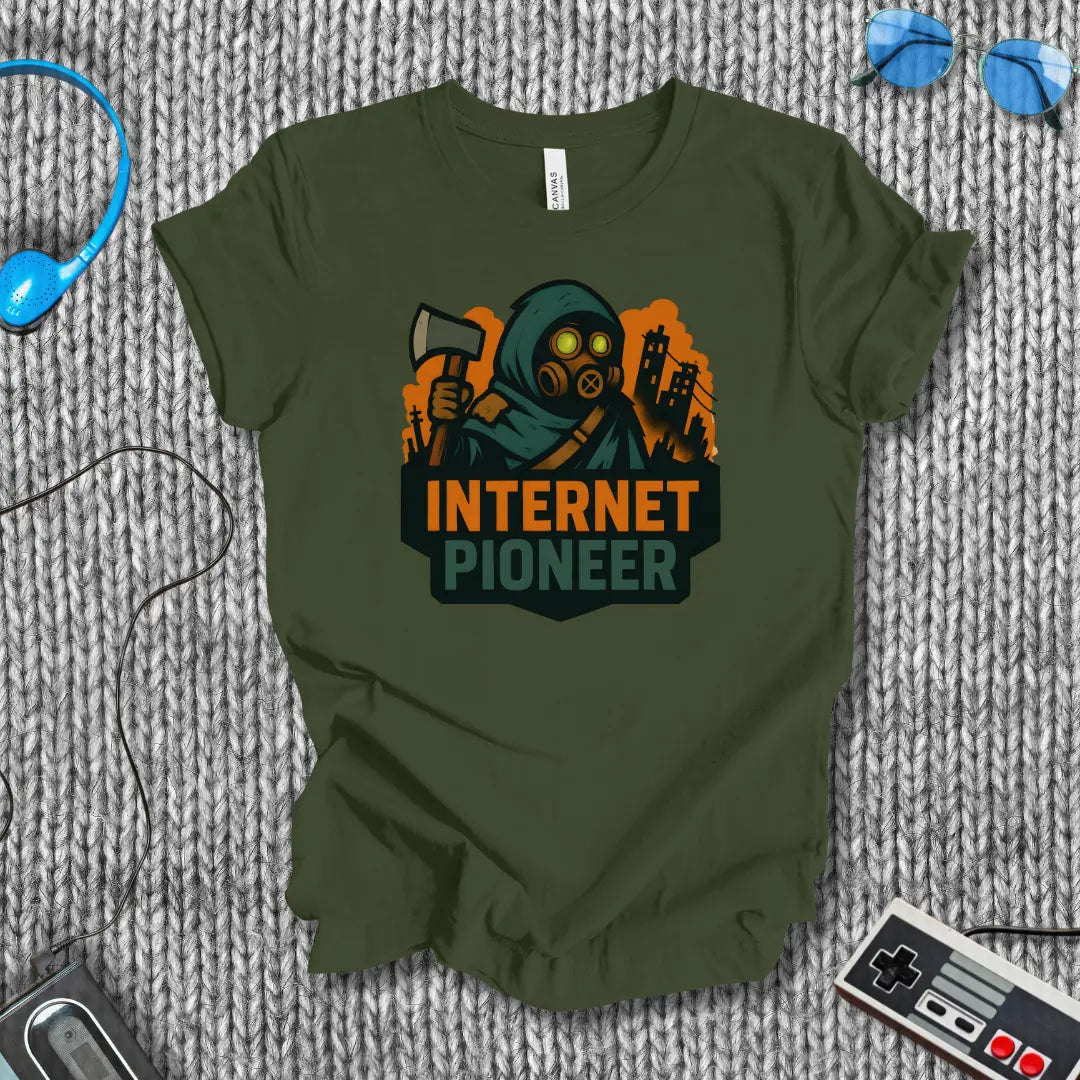 Internet Pioneer T-Shirt Printify