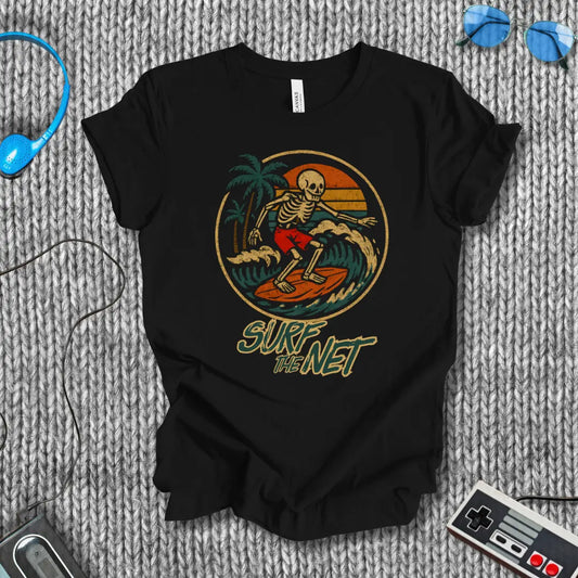 Surf the Net T-Shirt Bella+Canvas