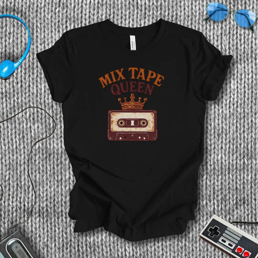 Mix Tape Queen T-Shirt Bella+Canvas