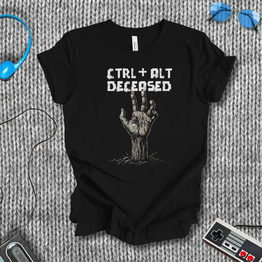 CTRL+ALT Deceased T-Shirt Bella+Canvas
