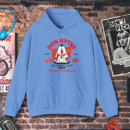Dog Bytes Internet Cafe Hoodie Printify