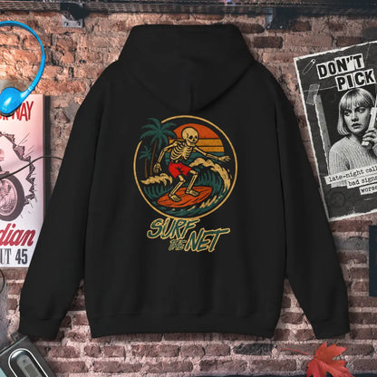 Surf the Net Hoodie Printify