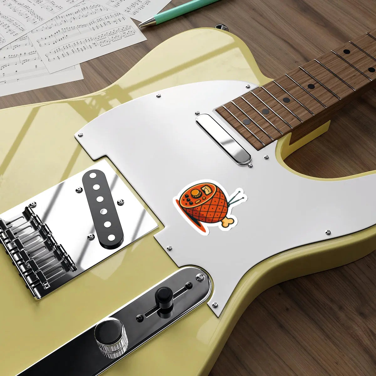 Ham Radio Die-Cut Sticker Printify