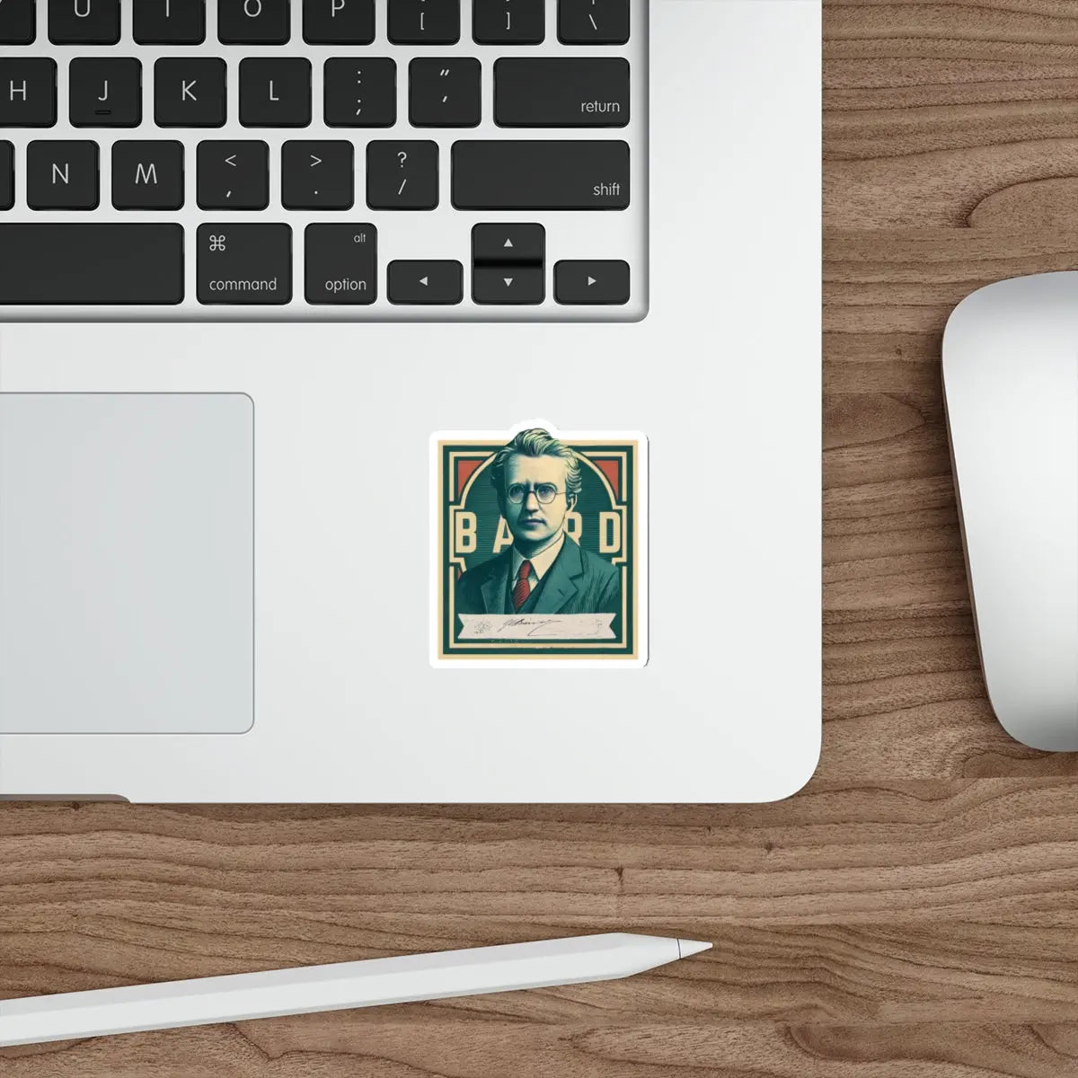 John Logie Baird - Pioneer of Television Die-Cut Sticker Printify