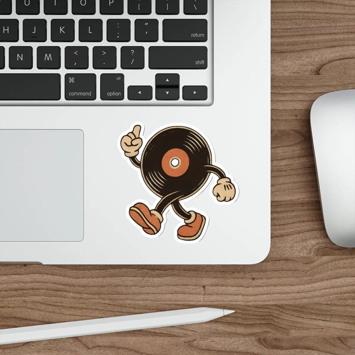 In My Groove Vinyl Die-Cut Sticker Printify