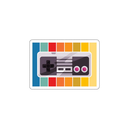NES Controller Die-Cut Sticker Printify