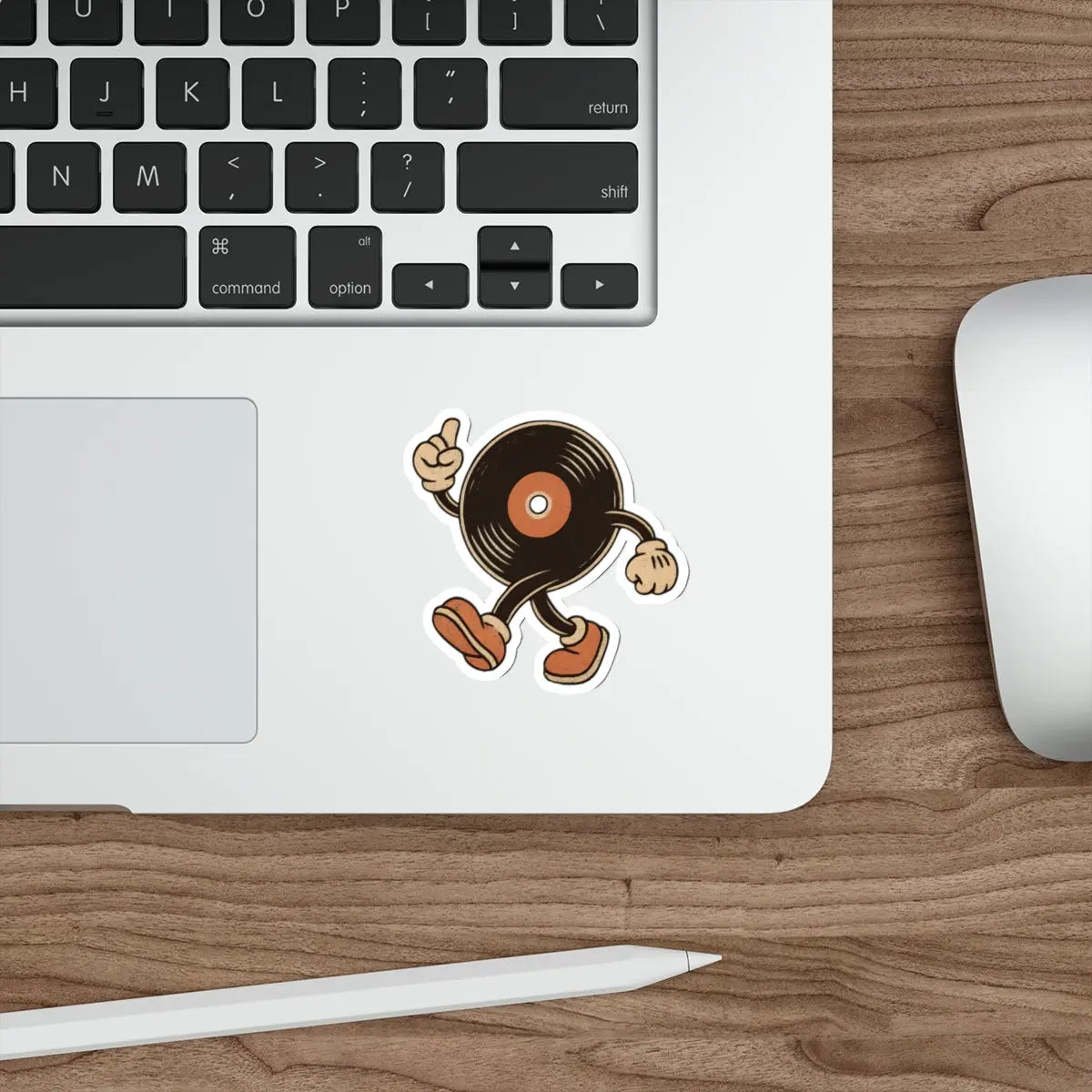 In My Groove Vinyl Die-Cut Sticker Printify