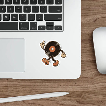 In My Groove Vinyl Die-Cut Sticker Printify