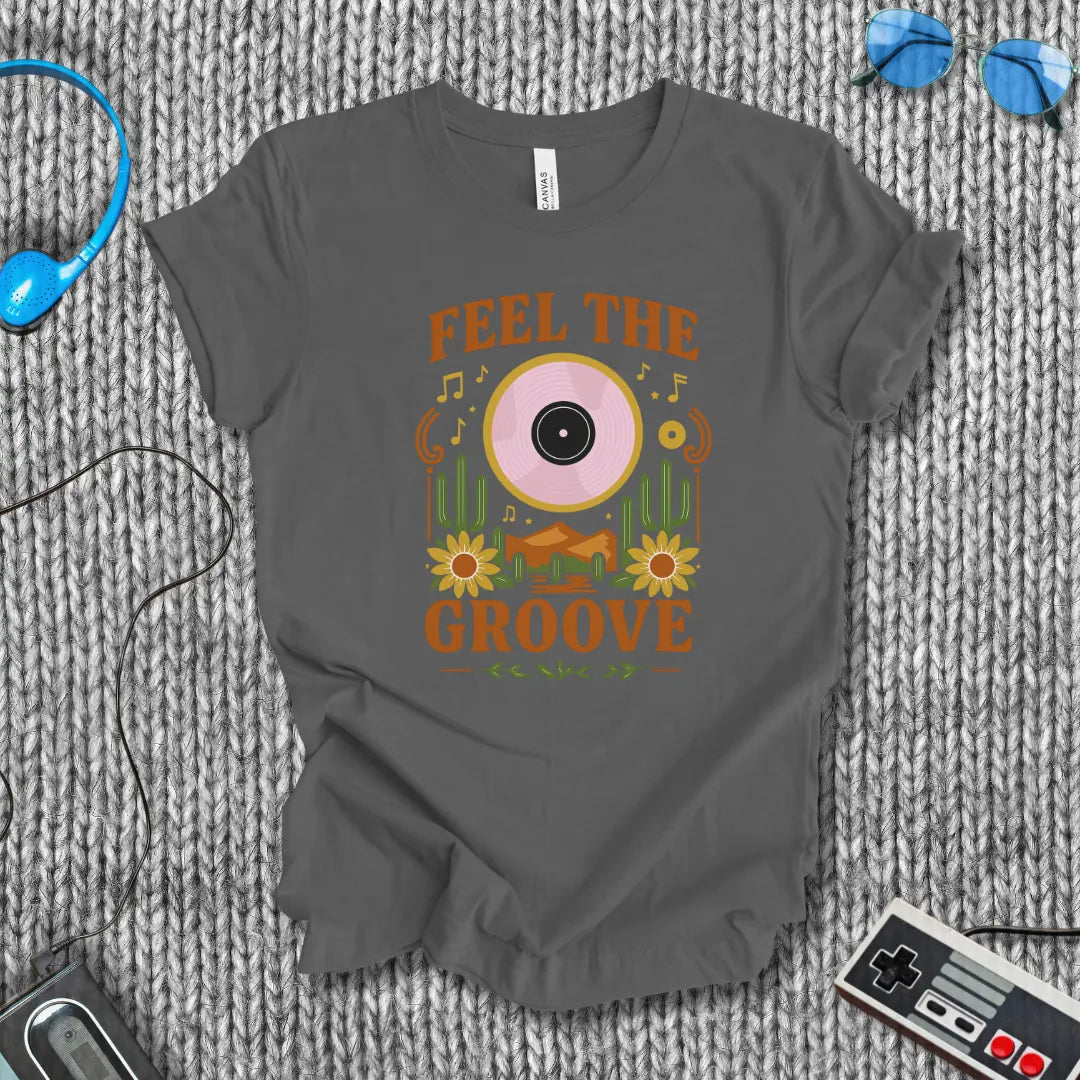Feel the Groove T-Shirt Bella+Canvas