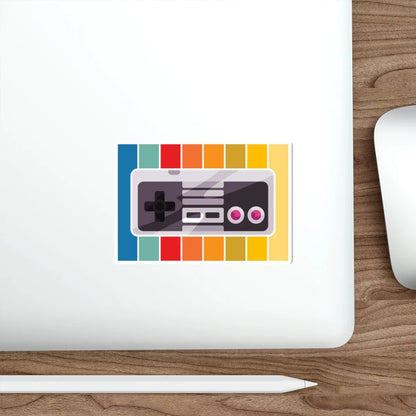 NES Controller Die-Cut Sticker Printify