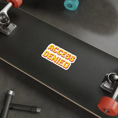 Access Denied Die-Cut Sticker Printify