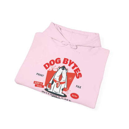 Dog Bytes Internet Cafe Hoodie Printify