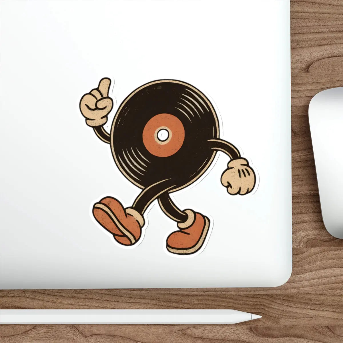 In My Groove Vinyl Die-Cut Sticker Printify