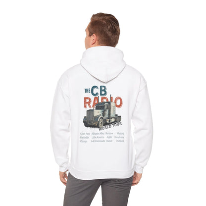 CB Radio World Tour Hoodie Printify