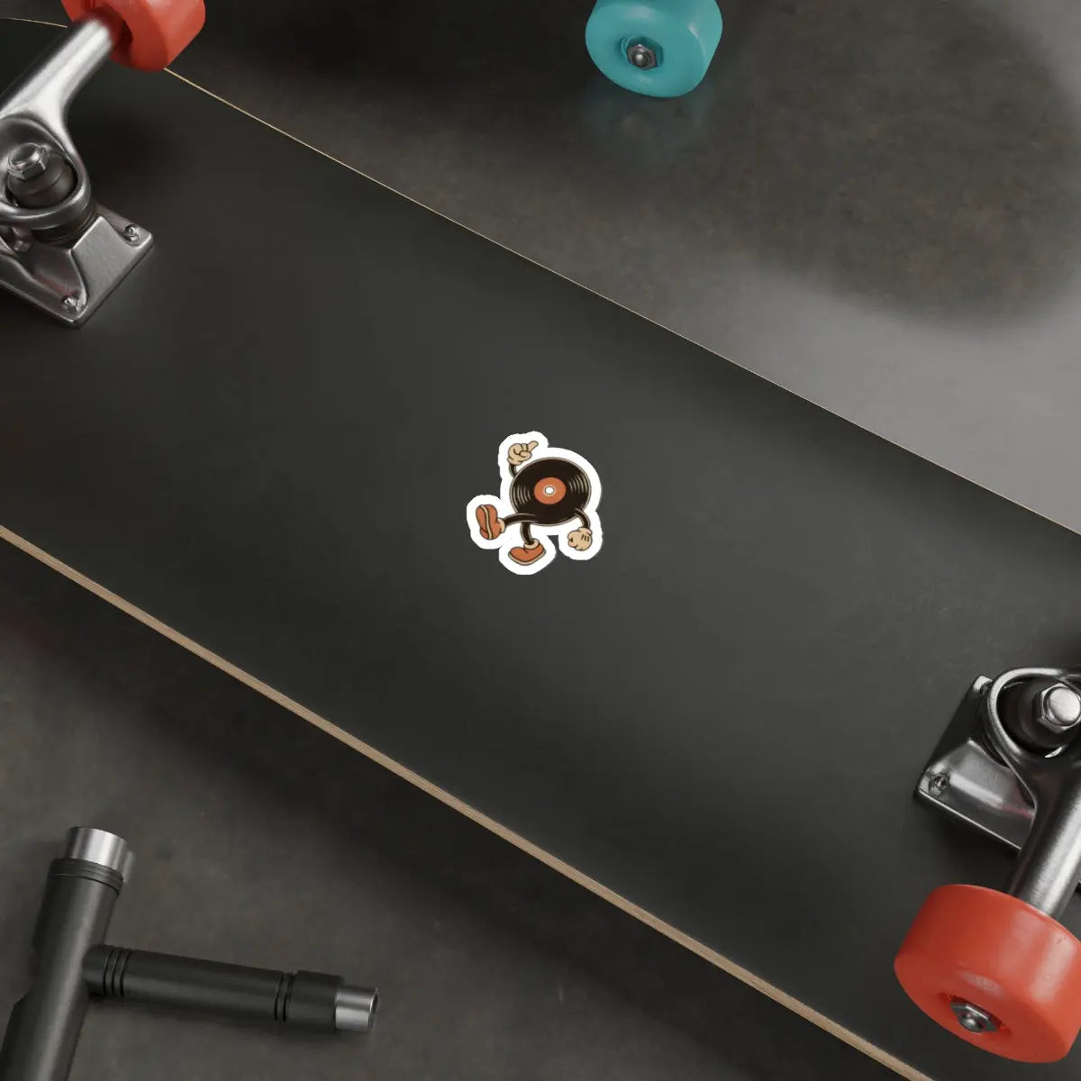 In My Groove Vinyl Die-Cut Sticker Printify