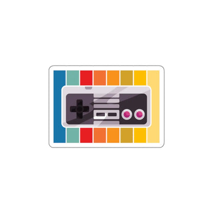 NES Controller Die-Cut Sticker Printify