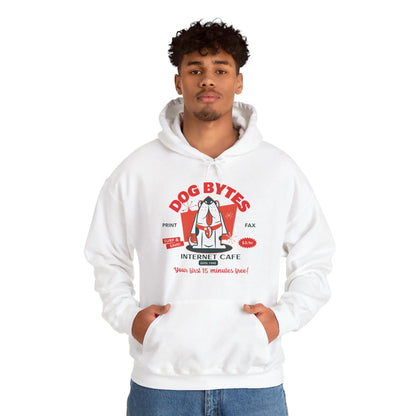 Dog Bytes Internet Cafe Hoodie Printify