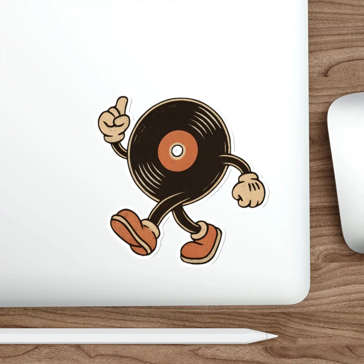 In My Groove Vinyl Die-Cut Sticker Printify