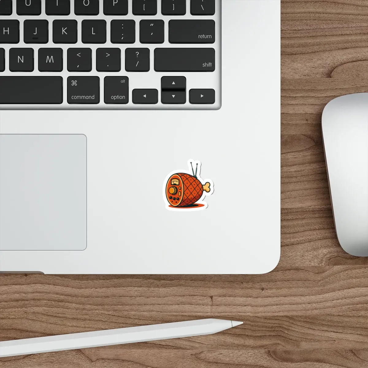 Ham Radio Die-Cut Sticker Printify